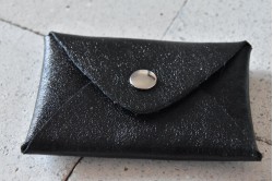 Wallet black shiny
