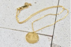 Gemini zodiac necklace