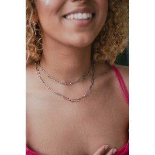 CORDON DE TELEPHONE GROSSE MAILLE MARRON PETIT PRIX