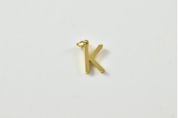 Lettre K simple gold