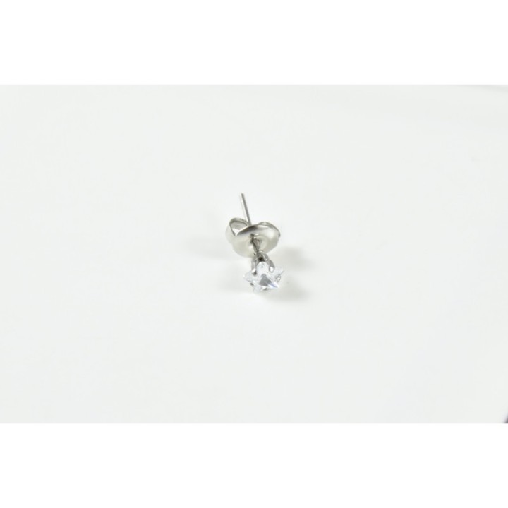 FAUX PIERCING ETOILE ACIER INOXYDABLE SILVER PETIT PRIX