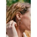 PUCE COEUR STRASS ACIER INOXYDABLE SILVER PETIT PRIX