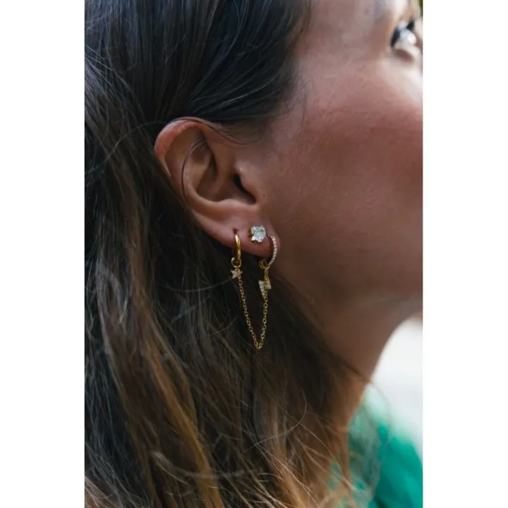 FAUX PIERCING ETOILE ACIER INOXYDABLE SILVER PETIT PRIX