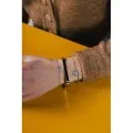 BRACELET PERLES GRIS METALLISE MEDAILLON ACIER INOX GOLD PETIT PRIX