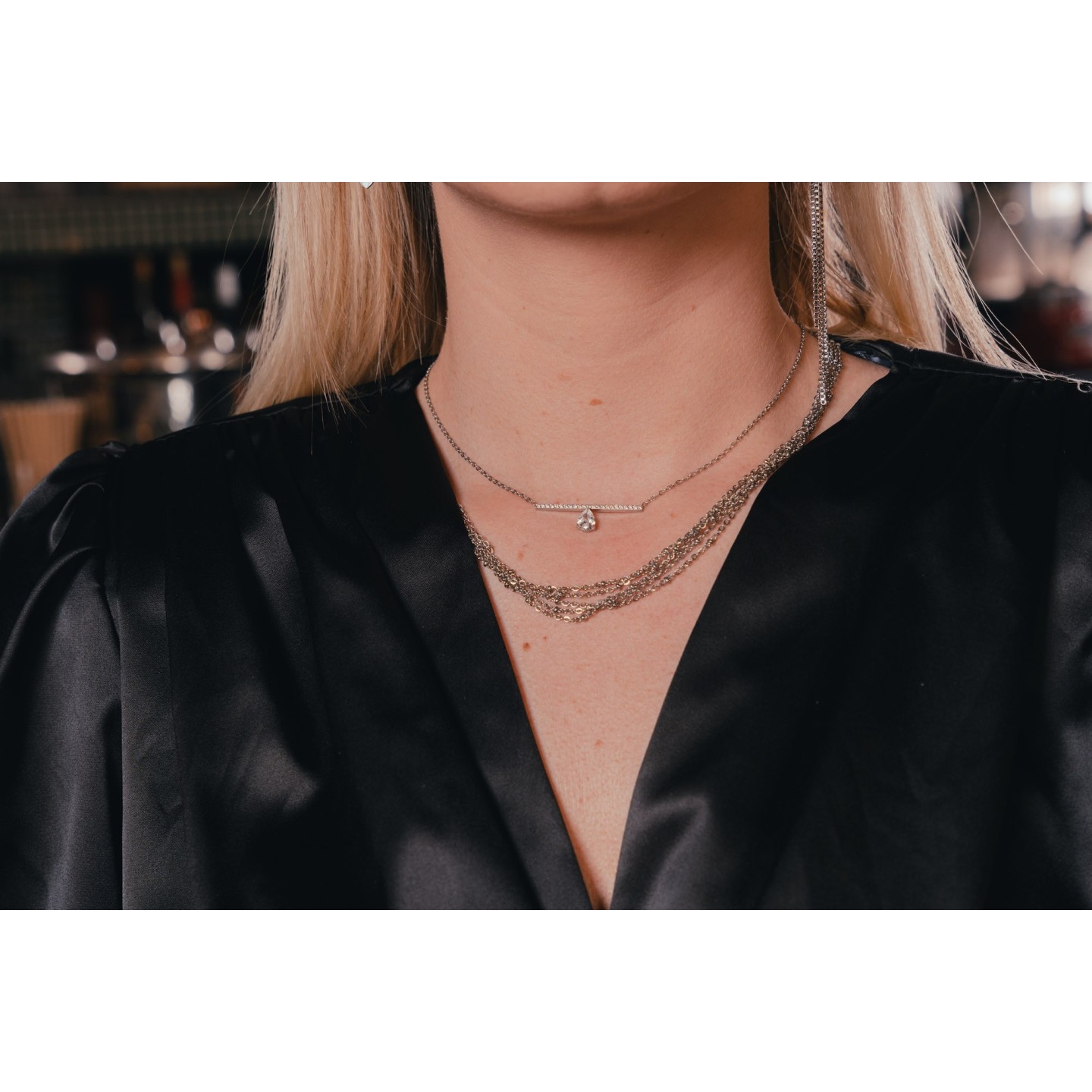 Collier Torsadé En Argent Sterling – Multiples Brins, Style élégant Et Intemporel