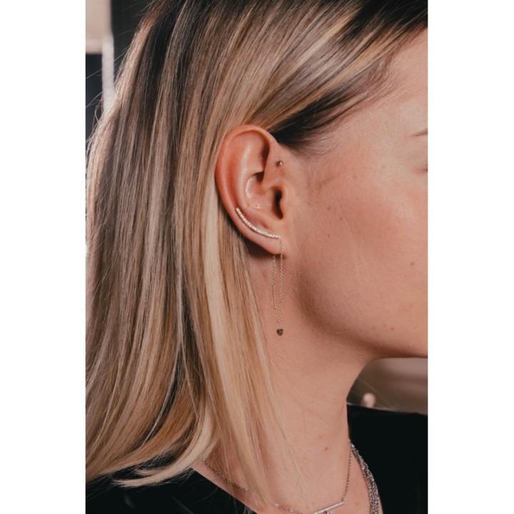 FAUX PIERCING ETOILE ACIER INOXYDABLE SILVER PETIT PRIX