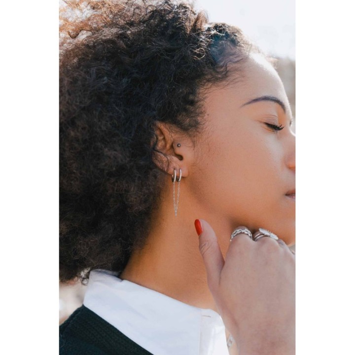 FAUX PIERCING ETOILE ACIER INOXYDABLE SILVER PETIT PRIX