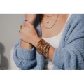 JONC BOUDDHISTE TIBETAINS KUMLAI ROSE GOLD PAS CHER