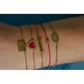 BRACELET CHERIE ACIER INOXYDABLE GOLD PETIT PRIX
