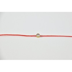 Bracelet Torsade En Acier Inoxydable Doré - Fermoir Mousqueton, 16 Cm, Pour Femme, Neuf Avec étiquettes
