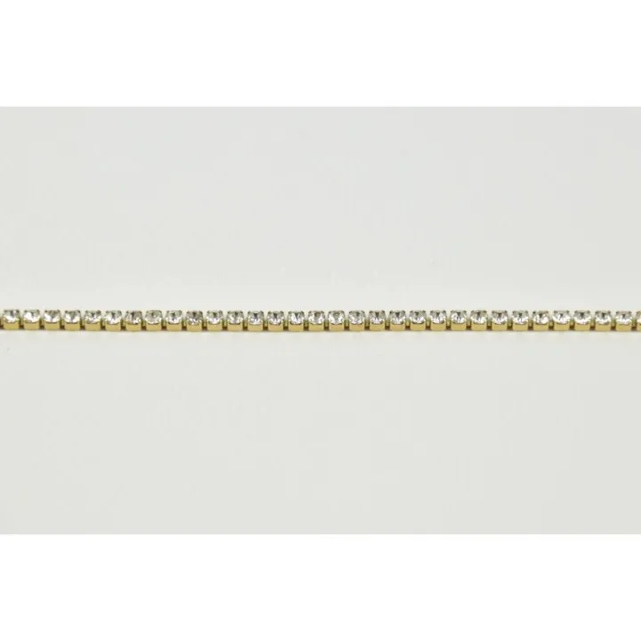 BRACELET MAILLES GOLD ACIER INOXYDABLE PETIT PRIX