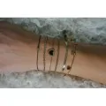 BRACELET MAILLE SERPENT ACIER INOXYDABLE GOLD PETIT PRIX