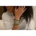 JONC BOUDDHISTE TIBETAINS KUMLAI LIGHT GOLD PAS CHER