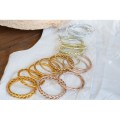 JONC BOUDDHISTE TIBETAINS KUMLAI TORSADE LIGHT GREEN PAS CHER
