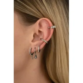 FAUX PIERCING ETOILE ACIER INOXYDABLE SILVER PETIT PRIX