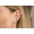 PIERCING TROIS STRASS ACIER INOXYDABLE SILVER PETIT PRIX