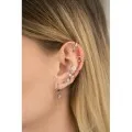 PIERCING LIGNE TROIS STRASS ACIER INOXYDABLE SILVER PETIT PRIX