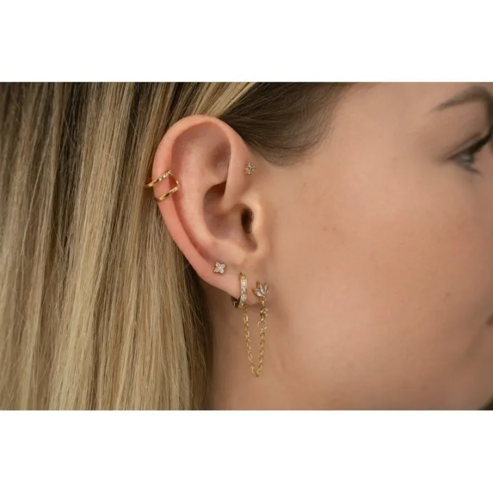 FAUX PIERCING ETOILE ACIER INOXYDABLE SILVER PETIT PRIX