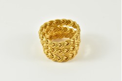 Light gold double braid...