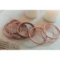 JONC BOUDDHISTE TIBETAINS KUMLAI ROSE GOLD PAS CHER