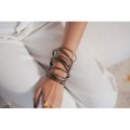 JONC BOUDDHISTE TIBETAINS KUMLAI ROSE GOLD PAS CHER