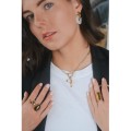 COLLIER MAILLE SERPENT ACIER INOXYDABLE GOLD PETIT PRIX