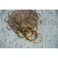 JONC BOUDDHISTE TIBETAINS KUMLAI LIGHT GOLD PAS CHER