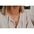 COLLIER COQUILLAGE ACIER INOXYDABLE GOLD PETIT PRIX