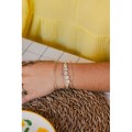 BRACELET MULTICOLORE AMOUR ACIER INOXYDABLE SILVER PETIT PRIX