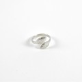 BAGUE ELASTIQUE COEUR ET ETOILE ACIER INOXYDABLE GOLD PETIT PRIX