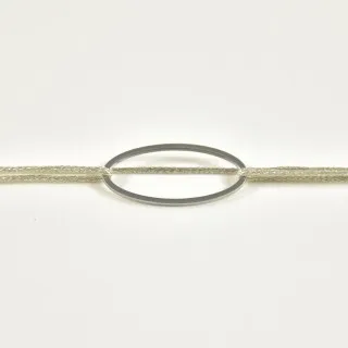 BRACELET CORDON SILVER ET OVALE ACIER INOXYDABLE SILVER PETIT PRIX