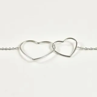 BRACELET PERLES GRIS METALLISE MEDAILLON ACIER INOX GOLD PETIT PRIX