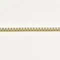 BRACELET SERTI STRASS ACIER INOXYDABLE GOLD PETIT PRIX