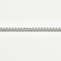 BRACELET PERLES GRIS METALLISE MEDAILLON ACIER INOX GOLD PETIT PRIX