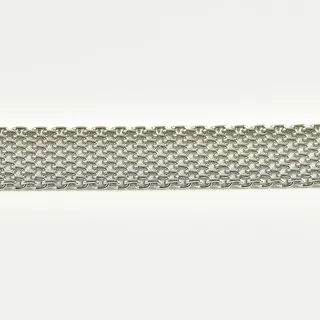 BRACELET LARGE MAILLE GRAINS DE RIZ ACIER INOXYDABLE SILVER PETIT PRIX
