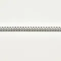 BRACELET ENTIEREMENT SERTI DE STRASS ACIER INOXYDABLE SILVER PETIT PRI