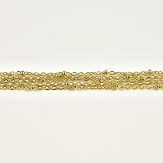 BRACELET PERLES GRIS METALLISE MEDAILLON ACIER INOX GOLD PETIT PRIX