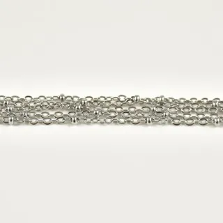 BRACELET PERLES GRIS METALLISE MEDAILLON ACIER INOX GOLD PETIT PRIX