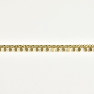 BRACELET PAMPILLES OVALES ACIER INOXYDABLE GOLD PETIT PRIX