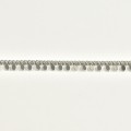 BRACELET PAMPILLES OVALES ACIER INOXYDABLE SILVER PETIT PRIX
