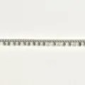 BRACELET PERLES GRIS METALLISE MEDAILLON ACIER INOX GOLD PETIT PRIX