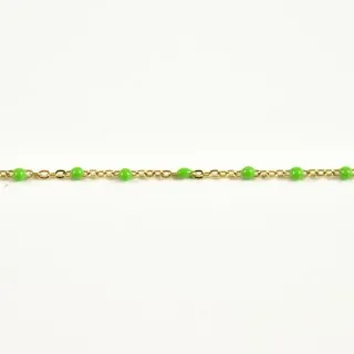 BRACELET PERLES GRIS METALLISE MEDAILLON ACIER INOX GOLD PETIT PRIX