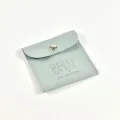 POCHETTE CADEAU TISSU VERT CLAIR PAS CHERE