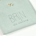 POCHETTE CADEAU TISSU VERT CLAIR PAS CHERE