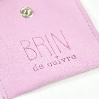 POCHETTE CADEAU TISSU FUCHSIA PAS CHERE