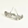 BOUCLES LONGUE FEUILLE ACIER INOXYDABLE SILVER PETIT PRIX