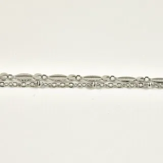 BRACELET DOUBLE RANGS GRAVE ACIER INOXYDABLE SILVER PETIT PRIX