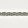 BRACELET LARGE MAILLE GRAIN DE RIZ ACIER INOXYDABLE SILVER PETIT PRIX