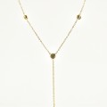 COLLIER MAILLE SERPENT ACIER INOXYDABLE GOLD PETIT PRIX
