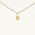 COLLIER MAILLE SERPENT ACIER INOXYDABLE GOLD PETIT PRIX
